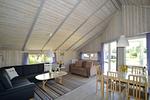 Wohnzimmer mit Essbereich - Ferienhaus Stüven - Top-Hundeurlaub