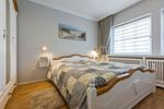 Schlafzimmer - Atlantik, App. 5 - Top-Hundeurlaub