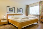 Schlafzimmer - Atlantik, App. 5 - Top-Hundeurlaub