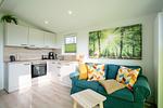 Wohnzimmer - Ferienhaus Wiesenblick (120) - Top-Hundeurlaub