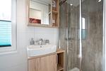 Badezimmer - Ferienhaus Wiesenblick (120) - Top-Hundeurlaub