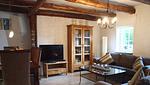 Wohnzimmer - Ferienwohnung Berdumer Mühlenblick - Top-Hundeurlaub