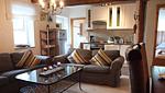Küche / Küchenzeile - Ferienwohnung Berdumer Mühlenblick - Top-Hundeurlaub