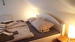 Schlafzimmer - Ferienwohnung Berdumer Mühlenblick - Top-Hundeurlaub