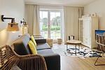 Wohnzimmer - Friesische Str. 25a -  Whg. 4 - Top-Hundeurlaub