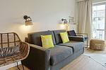 Wohnzimmer - Friesische Str. 25a -  Whg. 4 - Top-Hundeurlaub