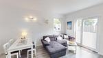 Wohnzimmer - Ferienwohnung 3 Welle - Top-Hundeurlaub