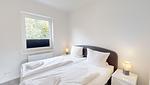 Schlafzimmer - Ferienwohnung 3 Welle - Top-Hundeurlaub