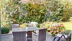 Terrasse - Ferienwohnung 1 Möwe - Top-Hundeurlaub