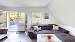 Wohnzimmer - Ferienwohnung 4 Düne - Top-Hundeurlaub
