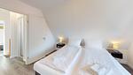 Schlafzimmer - Ferienwohnung 4 Düne - Top-Hundeurlaub