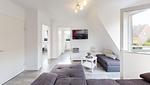 Wohnzimmer - Ferienwohnung 2 Strandkorb - Top-Hundeurlaub