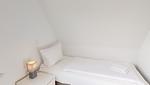Bett - Ferienwohnung 2 Strandkorb - Top-Hundeurlaub