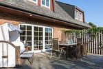 Terrasse - Heide Hüs - Top-Hundeurlaub