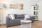 Wohnzimmer - Haus Am Dorfteich, App. Élise - Top-Hundeurlaub