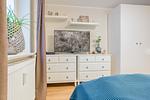 Schlafzimmer - Haus Am Dorfteich, App. Élise - Top-Hundeurlaub