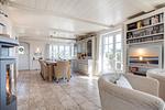 Wohnzimmer - Haus am Strand, Beachfront - Top-Hundeurlaub