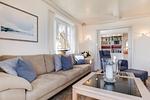 Wohnzimmer - Haus am Strand, Beachfront - Top-Hundeurlaub