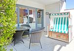 Terrasse - Haus Silvana, App. 3 - Top-Hundeurlaub