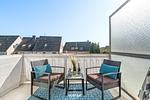 Balkon - Ferienwohnung Happy Lounge Haffkrug - Top-Hundeurlaub