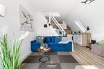 Wohnzimmer - Ferienwohnung Happy Lounge Haffkrug - Top-Hundeurlaub