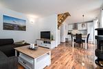 Fischerhaus 307 Buchholz Wohnzimmer - Fischerhaus 307 am Yachthafen Rechlin Nord - Top-Hundeurlaub