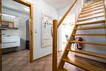 Fischerhaus 307 Buchholz Wohnzimmer - Fischerhaus 307 am Yachthafen Rechlin Nord - Top-Hundeurlaub