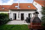 Fischerhaus 307 Buchholz Terrasse - Fischerhaus 307 am Yachthafen Rechlin Nord - Top-Hundeurlaub