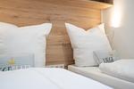 Schlafzimmer - "Liegeplatz"  mit eingezäuntem Grundstück (121) - Top-Hundeurlaub