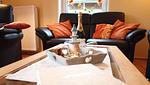 Wohnzimmer - Ferienhaus Haus am Harlepad - Top-Hundeurlaub