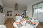 Wohnzimmer - FeWo 6: Balkon,Sauna,teilw Meerblick - Top-Hundeurlaub