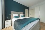 Schlafzimmer - FeWo 6: Balkon,Sauna,teilw Meerblick - Top-Hundeurlaub