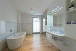 Badezimmer - FeWo 6: Balkon,Sauna,teilw Meerblick - Top-Hundeurlaub