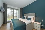 Schlafzimmer - FeWo 6: Balkon,Sauna,teilw Meerblick - Top-Hundeurlaub