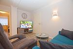 Wohnzimmer - Ferienwohnung Auster - Top-Hundeurlaub