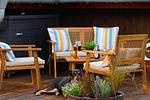 Terrasse - Ferienhaus Kiek in Glücksburg - Top-Hundeurlaub