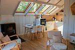 Wohnzimmer - Ferienhaus Kiek in Glücksburg - Top-Hundeurlaub