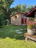 Garten - Ferienhaus Kiek in Glücksburg - Top-Hundeurlaub