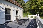 Terrasse - FeWo 02: Terrasse,Sauna,Schwimmbad - Top-Hundeurlaub