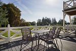 Terrasse - FeWo 02: Terrasse,Sauna,Schwimmbad - Top-Hundeurlaub