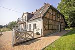 Terrasse - FeWo 02: Terrasse,Sauna,Schwimmbad - Top-Hundeurlaub