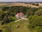 Vogelperspektive - FeWo 02: Terrasse,Sauna,Schwimmbad - Top-Hundeurlaub