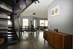 Wohnzimmer - Haus: Sauna, Garten, Kamin - Top-Hundeurlaub