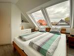 Schlafzimmer - Ferienwohnung Dat Ferienhus Norddeich Whg. 4 - Top-Hundeurlaub