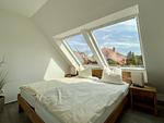 Schlafzimmer - Ferienwohnung Dat Ferienhus Norddeich Whg. 5 - Top-Hundeurlaub