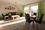 Wohnzimmer - Ferienwohnung Dat Ferienhus Norddeich Whg. 6 - Top-Hundeurlaub
