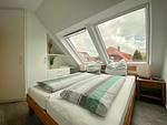 Schlafzimmer - Ferienwohnung Dat Ferienhus Norddeich Whg. 6 - Top-Hundeurlaub