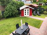 Terrasse - Ferienwohnung Dat Ferienhus Norddeich Whg. 7 - Top-Hundeurlaub