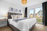 Schlafzimmer - Ferienwohnung Nordseeresort 43a Beach Break Büsum - Top-Hundeurlaub