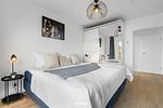 Schlafzimmer - Ferienwohnung Nordseeresort 43a Beach Break Büsum - Top-Hundeurlaub